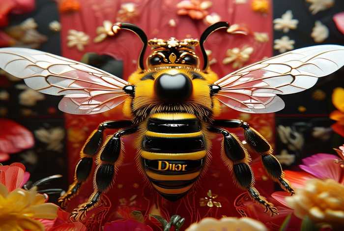 迪奥标志logo是蜜蜂吗，迪奥标志logo是蜜蜂吗是真的吗
