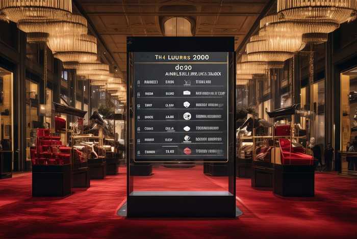 2025年奢侈品牌排名前100名单、2020奢侈品牌排行榜前十名