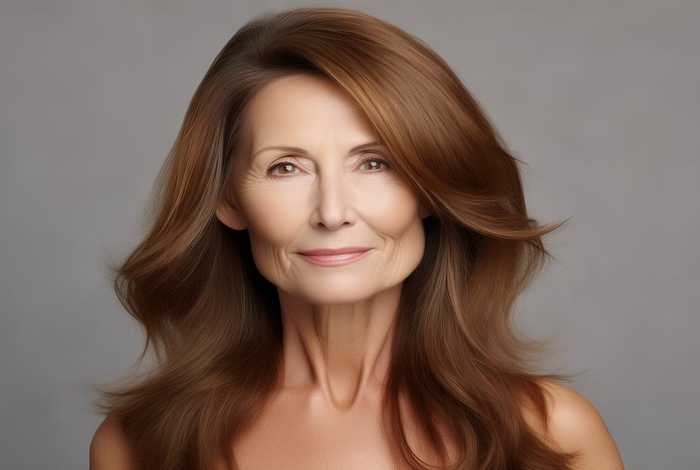 40岁女人适合的发型图片；40岁女人适合的发型图片中长