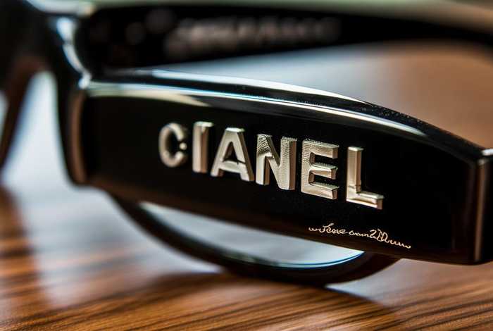 chanel眼镜；chanel眼镜片上的字如何去掉