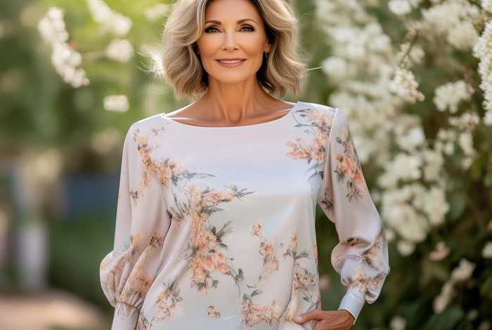 2024年新款中年女衬衫 - 中年女衬衫长袖新款棉