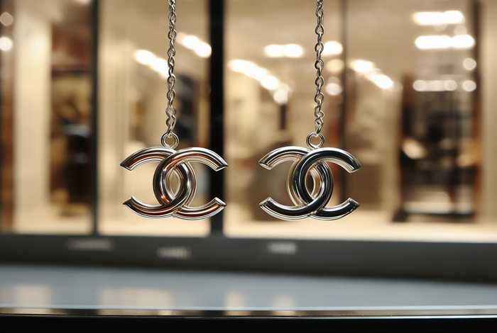 CHANEL耳钉专柜同款，chanel耳钉专柜同款