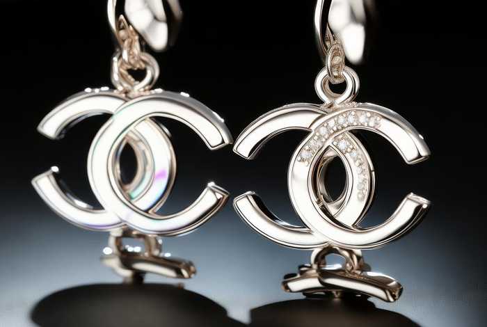 chanel官网耳钉双c - chanel 官网 耳钉