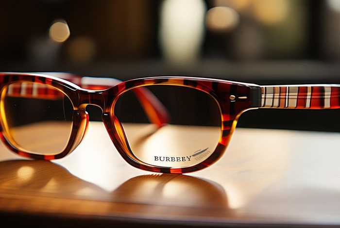burberry眼镜大片；burberry眼镜型号怎么看