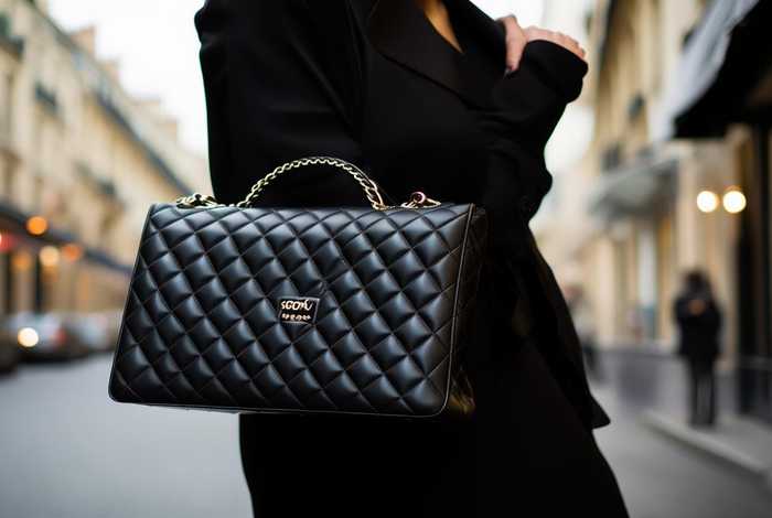 Chanel黑色大号包包 chanel黑色大号包包