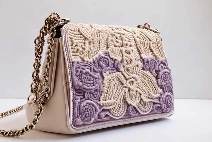 40岁至50岁女士斜挎包钩针 - 钩针钩女士斜挎包图解