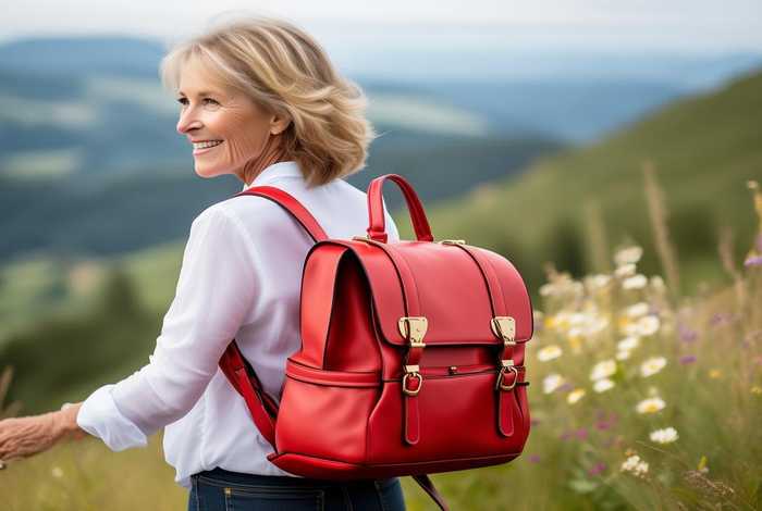 50岁的女人旅游背什么颜色的包，50岁的女人旅游背什么颜色的包好看