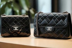 chanel cf小号和mini对比 chanelcf小号中号对比
