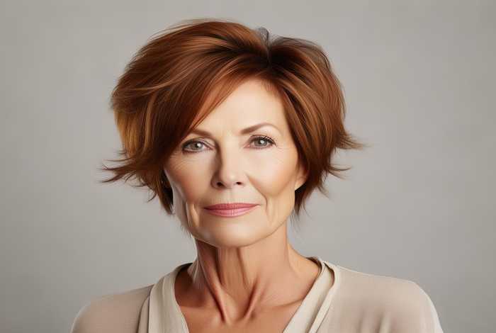 40岁到50岁女士发型短发；40岁到50岁女士发型短发图片