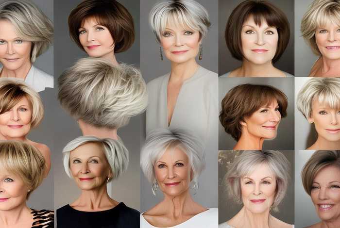 50岁女士发型图片大全；50岁女士发型图片大全各种女士短发发型