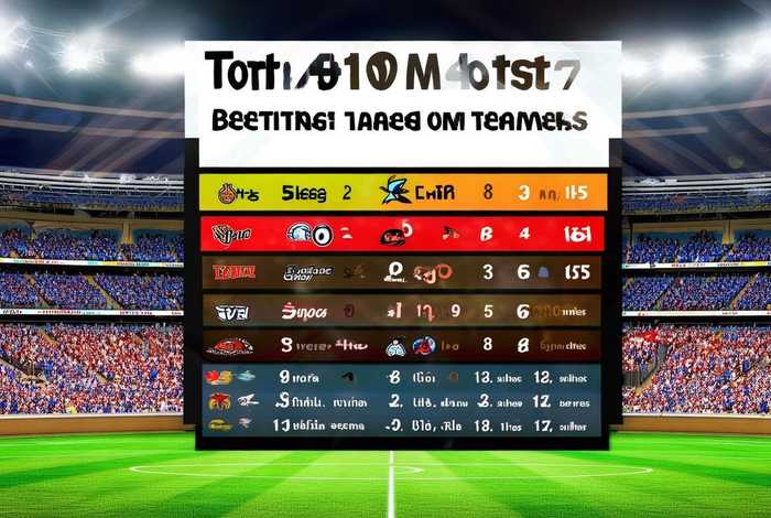 10大最值得投注球队、10大最值得投注球队排名