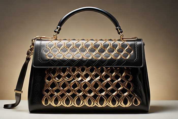 宝格丽格纹包包（宝格丽格纹拼接包）