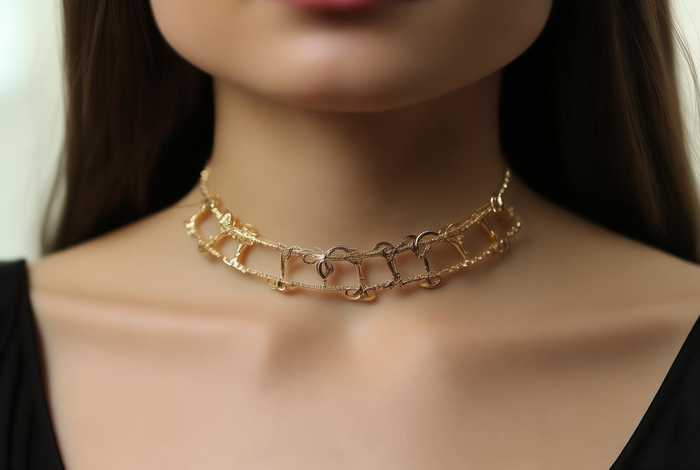 chanel项链定制；chanel choker项链