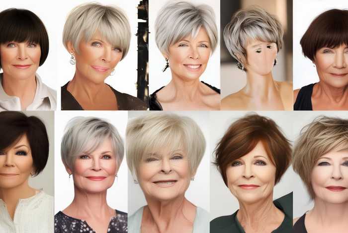 50岁女士发型图片大全；50岁女士发型图片大全各种女士短发发型