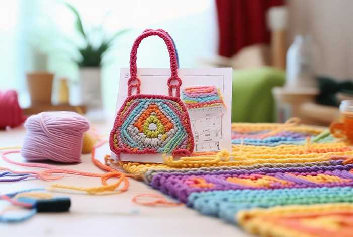 钩小包包100款图解 钩针小包包图解教程视频