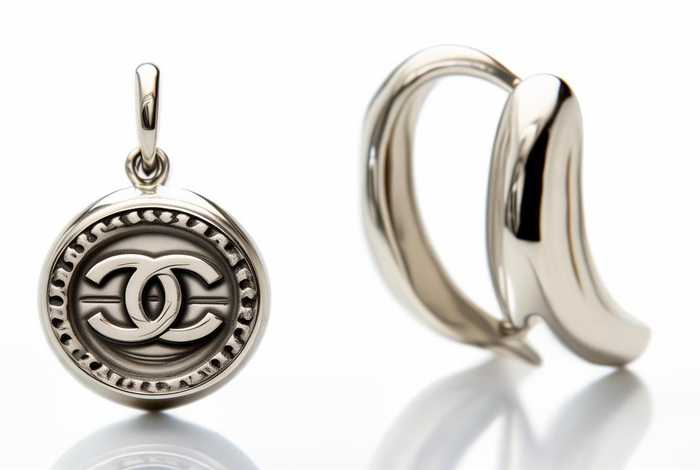 chanel耳钉后面钢印的款式 chanel耳环钢印