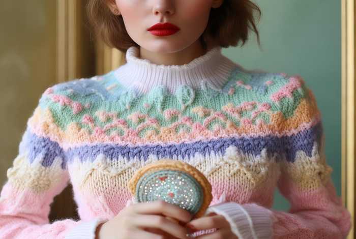 chanel马卡龙琉璃胸针，马卡龙针织是什么意思