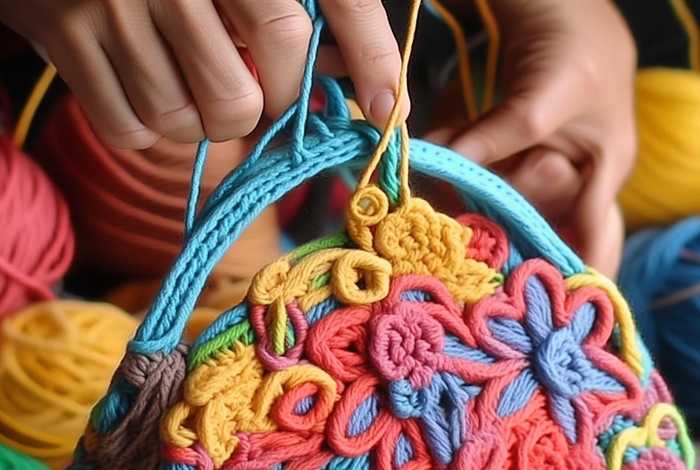 钩针钩包包的花型，钩针编织包包的花样视频