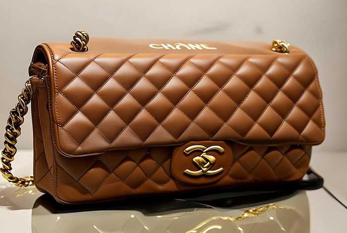 chanel香奈儿19号翻盖链条斜挎包 - 99新chanel(香奈儿)chanel 19 bag中号口盖斜挎包