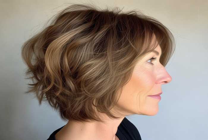 40岁女人适合什么发型显年轻（40岁女人适合什么发型显年轻而且发量少）