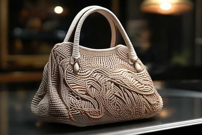 大牌时尚钩针包包图解；大牌时尚钩针包包图解视频