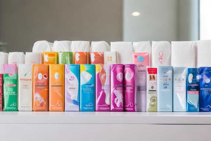 各种品牌的卫生巾；各种品牌卫生巾的特点