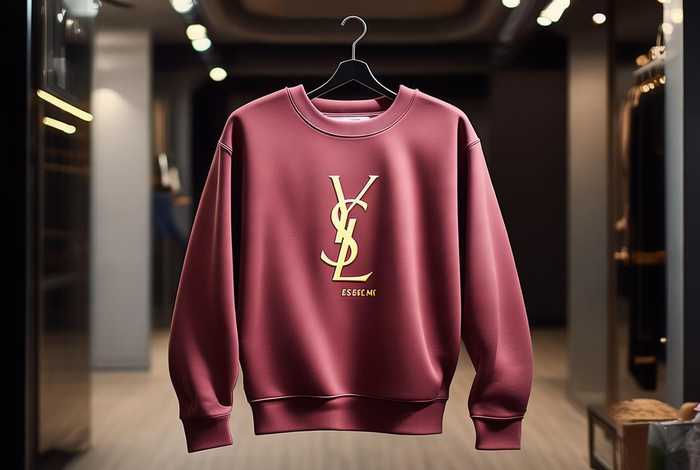 ysl卫衣rose - ysl联名supreme卫衣