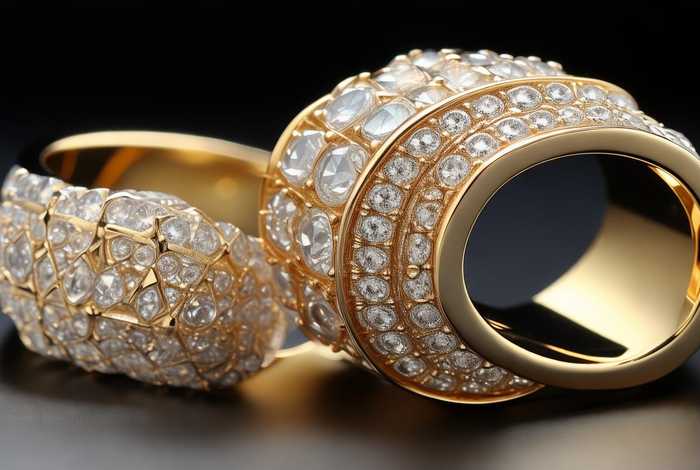 chanel戒指菱格真假对比、chanel菱格戒指真假鉴别