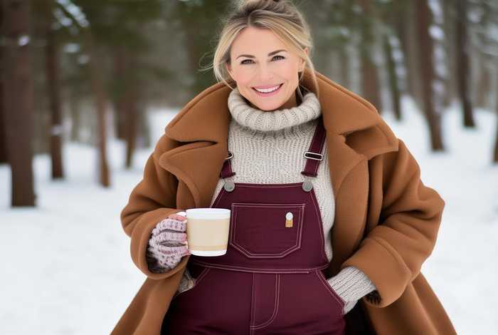 40岁女人穿背带裤合适吗、40岁女人穿背带裤合适吗冬天