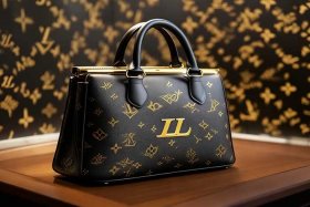 lv品牌介绍ppt模板、lv服装品牌介绍ppt