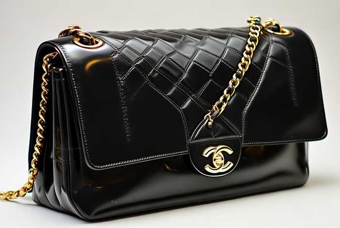 chanel香奈儿19bag大号黑色 - 99新chanel(香奈儿)chanel 19 bag中号口盖黑金斜挎包