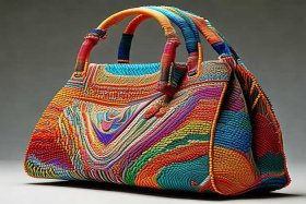 钩针钩今年最时尚包包 教程，钩针钩今年最时尚包包教程