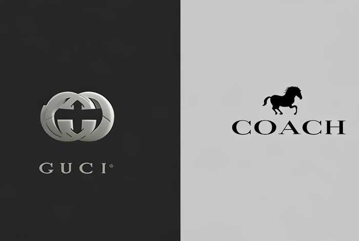 古驰和蔻驰logo区别图片，古驰和蔻驰logo区别图片对比