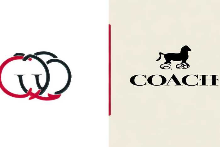 古驰和酷奇的logo区别图片 - 古驰和酷奇的logo区别图片大全