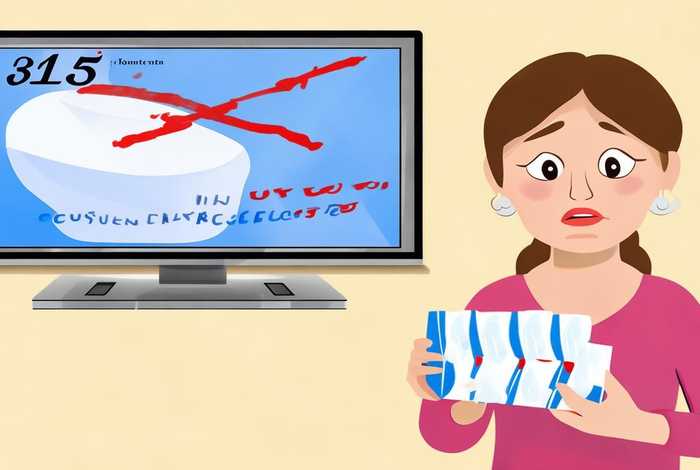 不合格的卫生巾被315曝光；不合格的卫生巾被315曝光怎么办