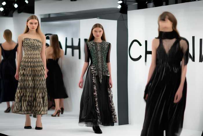 chanel时装秀；chanel时装秀照片