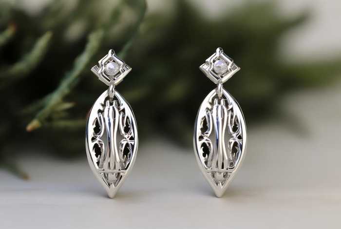 chanel耳环不带钻（chanel耳环是真钻吗）