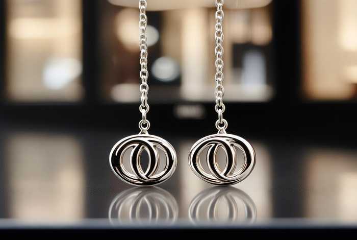 CHANEL耳钉专柜同款，chanel耳钉专柜同款