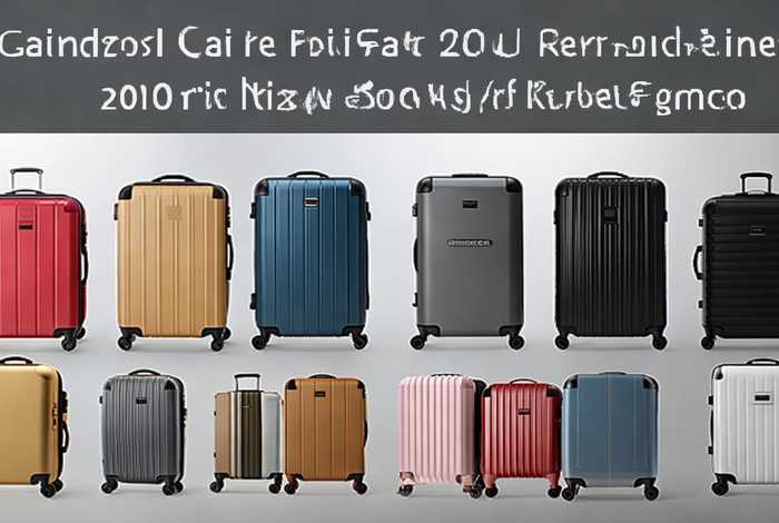 20寸拉杆箱什么牌子好；20寸拉杆箱什么牌子好一点