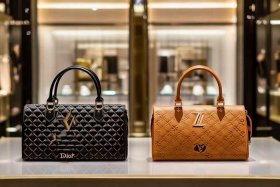 迪奥女包logo 迪奥女包和lv一个档次吗