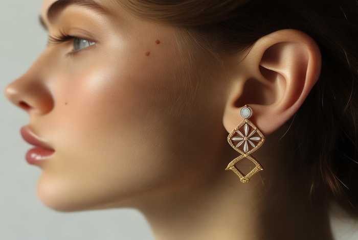 chanel香奈儿耳钉复古金色、香奈儿耳钉金色还是银色好看