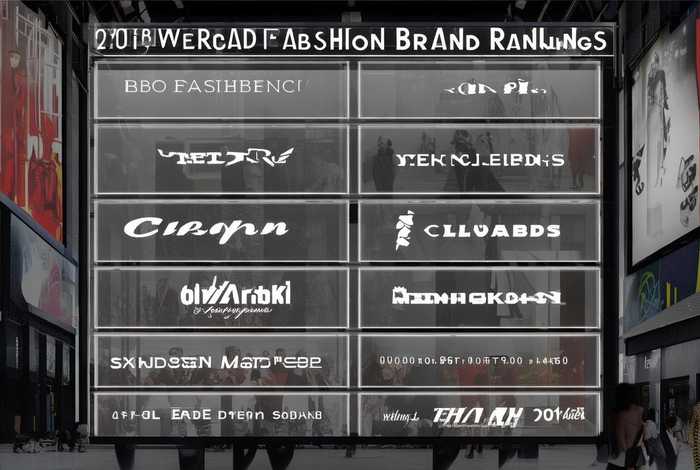 服装品牌世界排行榜（世界服装品牌排行榜前十名2018）