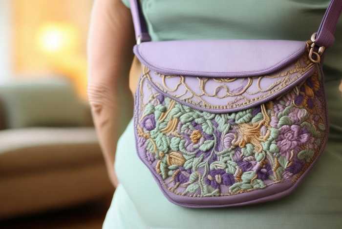 50岁女士钩针斜挎包（50岁女士钩针斜挎包视频）