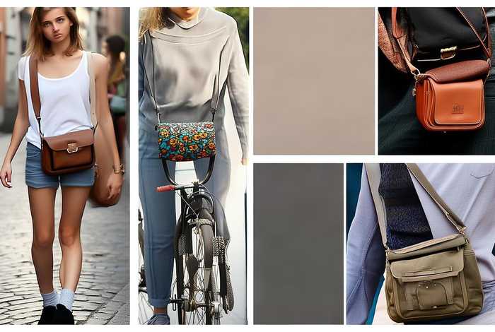 各种挎包佩戴方式 - 各种挎包佩戴方式图片