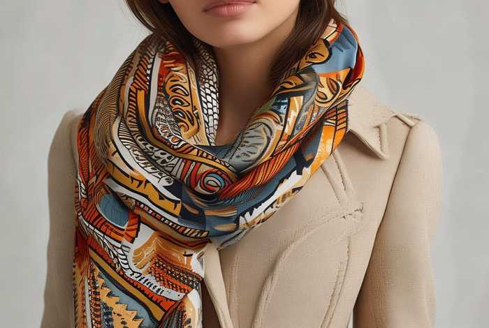 大牌围巾图案、大牌围巾图案设计