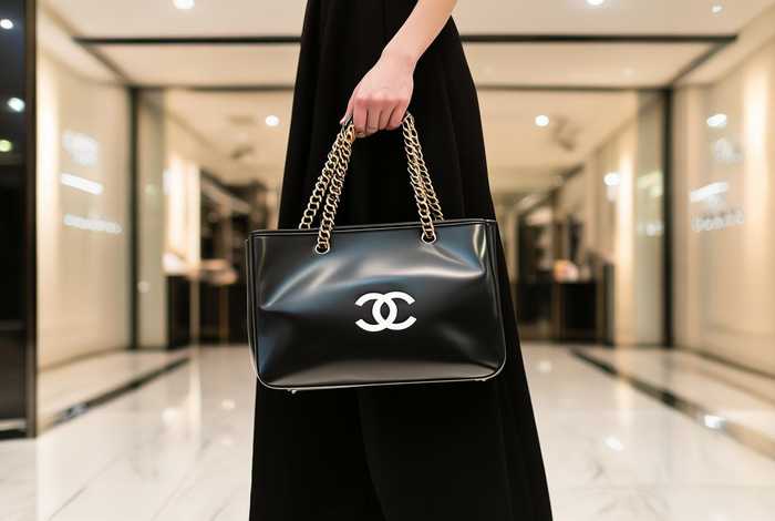 chanel专柜手提袋怎么绑、chanel购物袋手提包