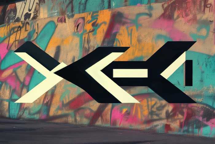 潮牌logo像一个x、潮牌logo像一个x加一横