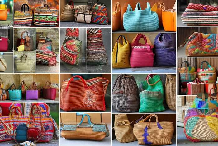 28款手工编织包包图片，28款手工编织包包图片大全