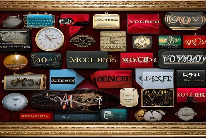 各大奢侈品商标，各大奢侈品牌商标