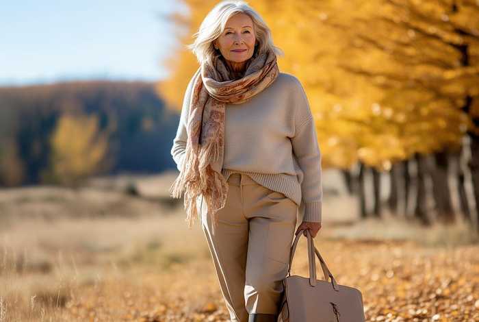 50岁女人旅游最佳穿搭，50岁女人旅游最佳穿搭秋季